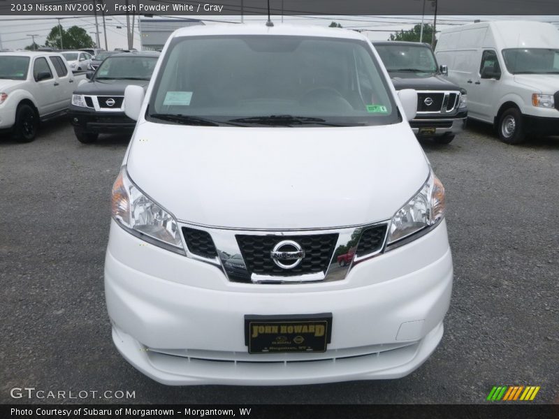 Fresh Powder White / Gray 2019 Nissan NV200 SV