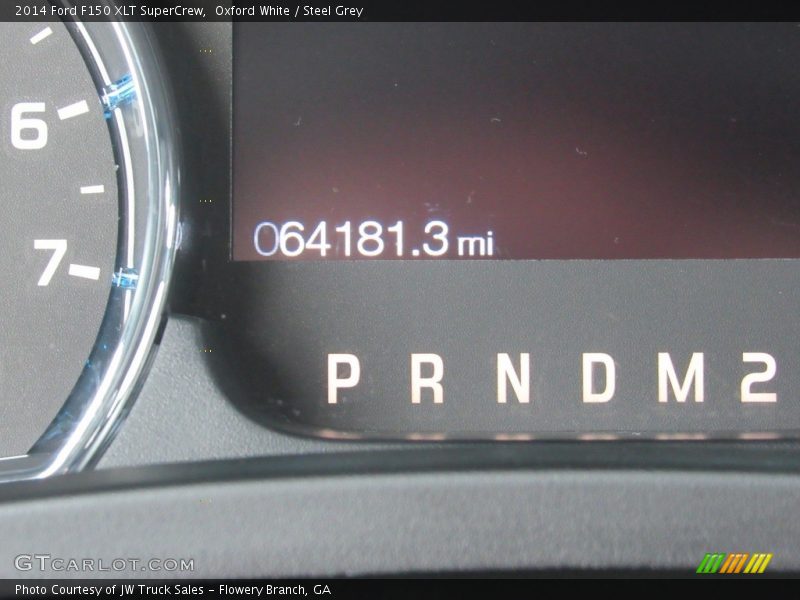 Oxford White / Steel Grey 2014 Ford F150 XLT SuperCrew