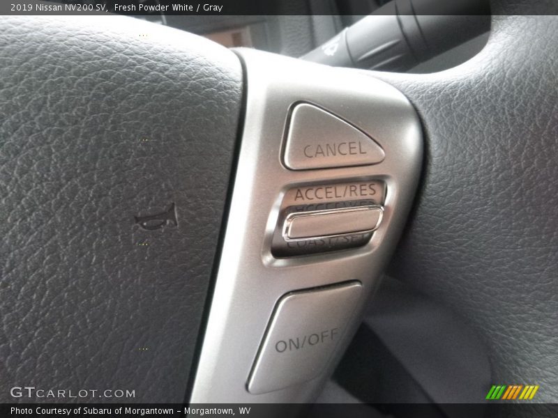 Fresh Powder White / Gray 2019 Nissan NV200 SV