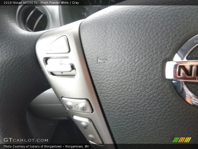 Fresh Powder White / Gray 2019 Nissan NV200 SV