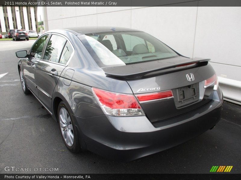 Polished Metal Metallic / Gray 2011 Honda Accord EX-L Sedan