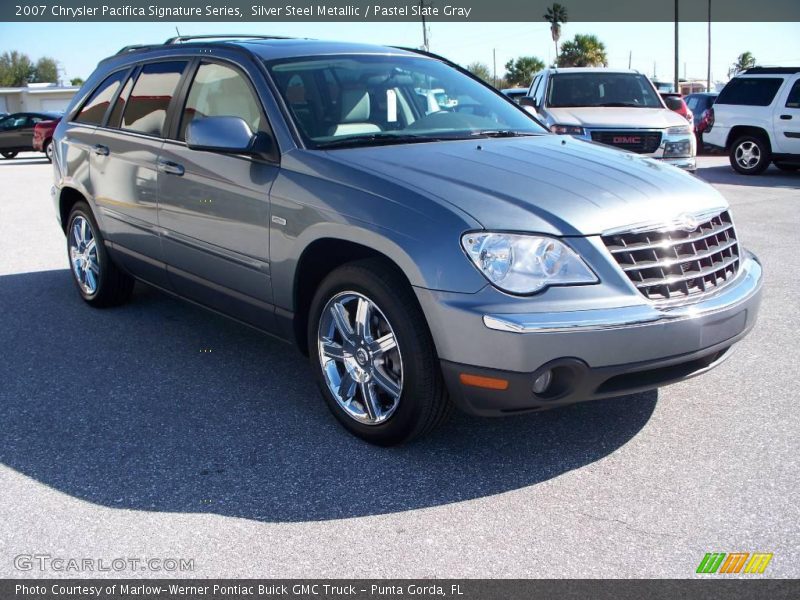 Silver Steel Metallic / Pastel Slate Gray 2007 Chrysler Pacifica Signature Series