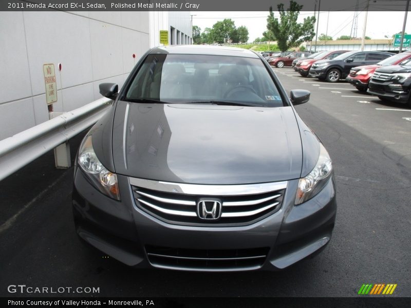 Polished Metal Metallic / Gray 2011 Honda Accord EX-L Sedan