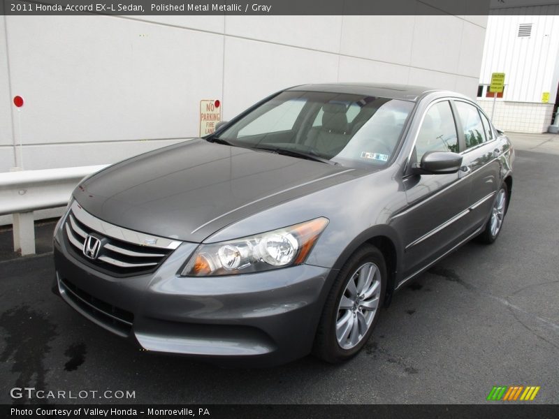 Polished Metal Metallic / Gray 2011 Honda Accord EX-L Sedan