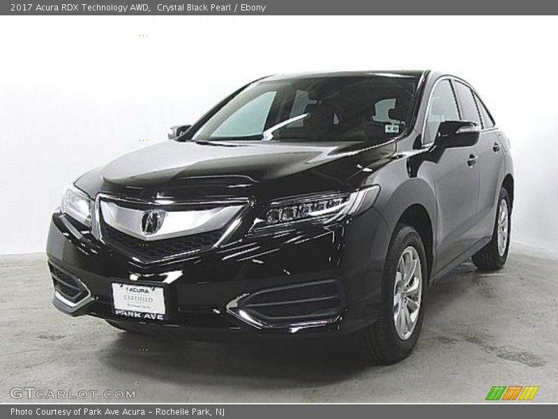 Crystal Black Pearl / Ebony 2017 Acura RDX Technology AWD