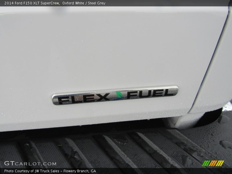 Oxford White / Steel Grey 2014 Ford F150 XLT SuperCrew