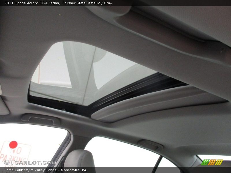 Polished Metal Metallic / Gray 2011 Honda Accord EX-L Sedan