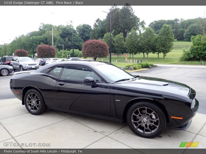 Pitch Black / Black 2018 Dodge Challenger GT AWD