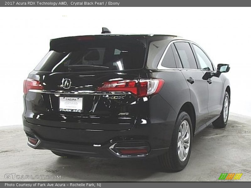 Crystal Black Pearl / Ebony 2017 Acura RDX Technology AWD