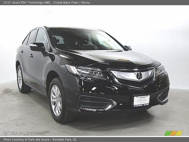 Crystal Black Pearl / Ebony 2017 Acura RDX Technology AWD