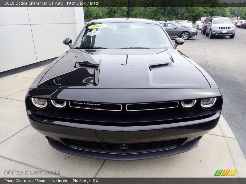 Pitch Black / Black 2018 Dodge Challenger GT AWD