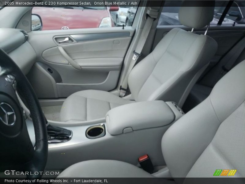Orion Blue Metallic / Ash 2005 Mercedes-Benz C 230 Kompressor Sedan