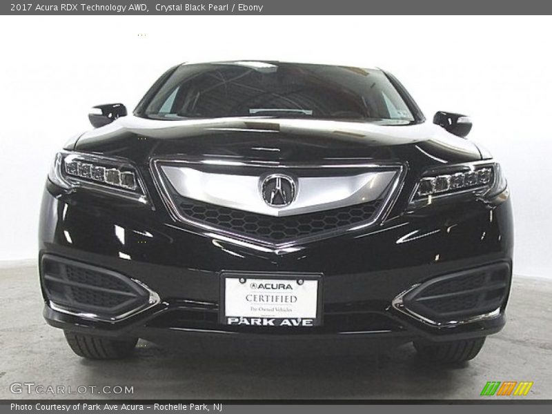 Crystal Black Pearl / Ebony 2017 Acura RDX Technology AWD