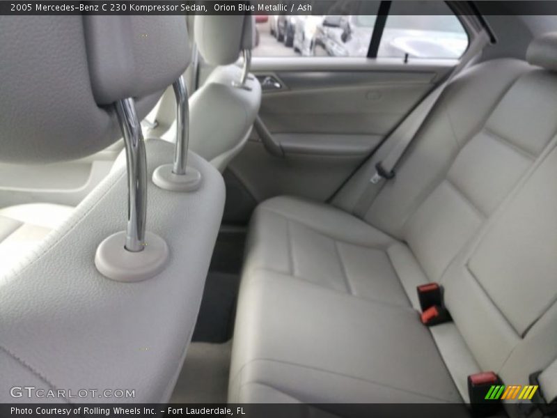 Orion Blue Metallic / Ash 2005 Mercedes-Benz C 230 Kompressor Sedan