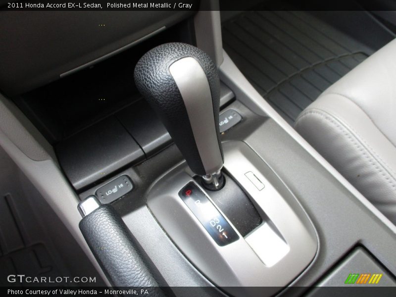 Polished Metal Metallic / Gray 2011 Honda Accord EX-L Sedan