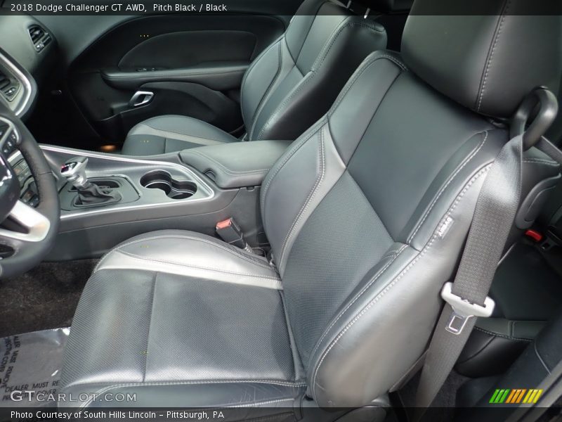 Pitch Black / Black 2018 Dodge Challenger GT AWD
