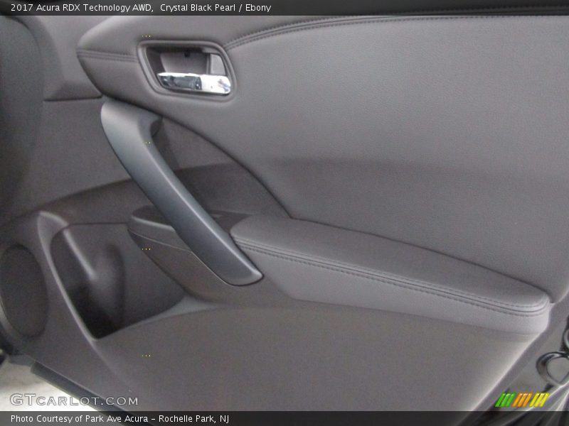 Crystal Black Pearl / Ebony 2017 Acura RDX Technology AWD