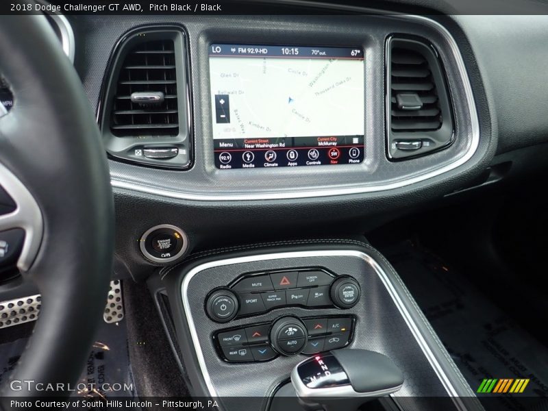 Pitch Black / Black 2018 Dodge Challenger GT AWD