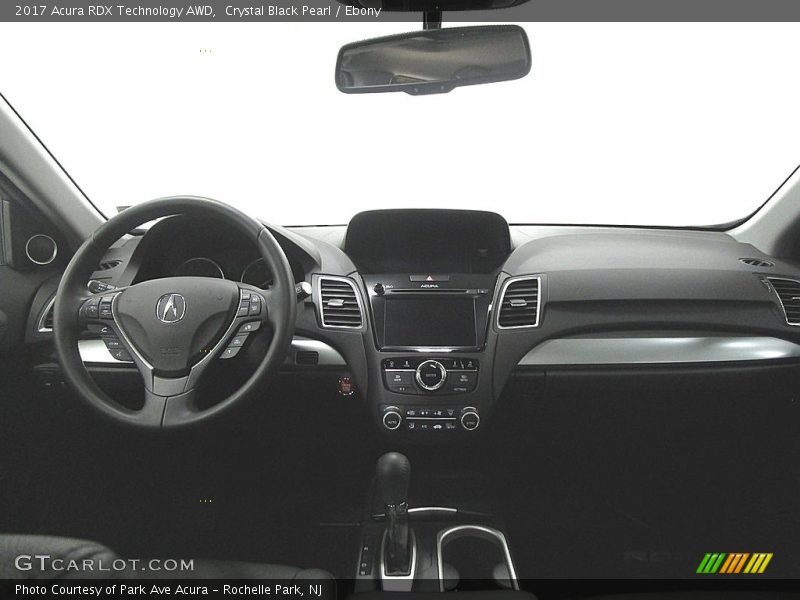 Crystal Black Pearl / Ebony 2017 Acura RDX Technology AWD