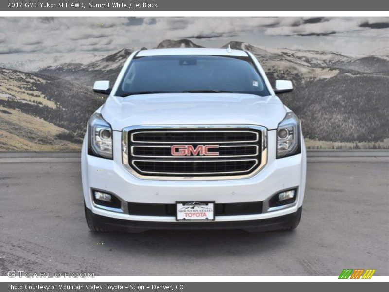 Summit White / Jet Black 2017 GMC Yukon SLT 4WD