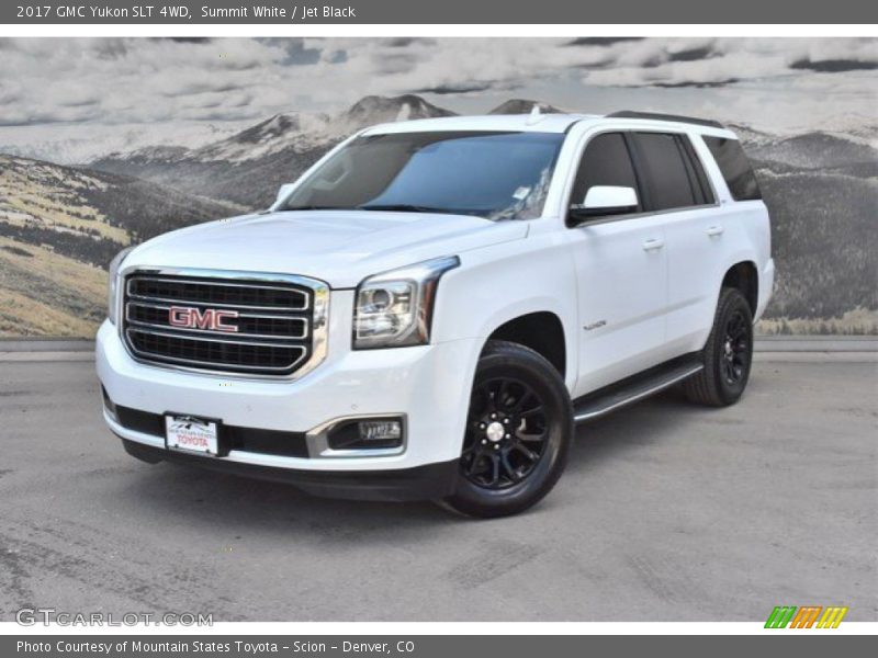 Summit White / Jet Black 2017 GMC Yukon SLT 4WD
