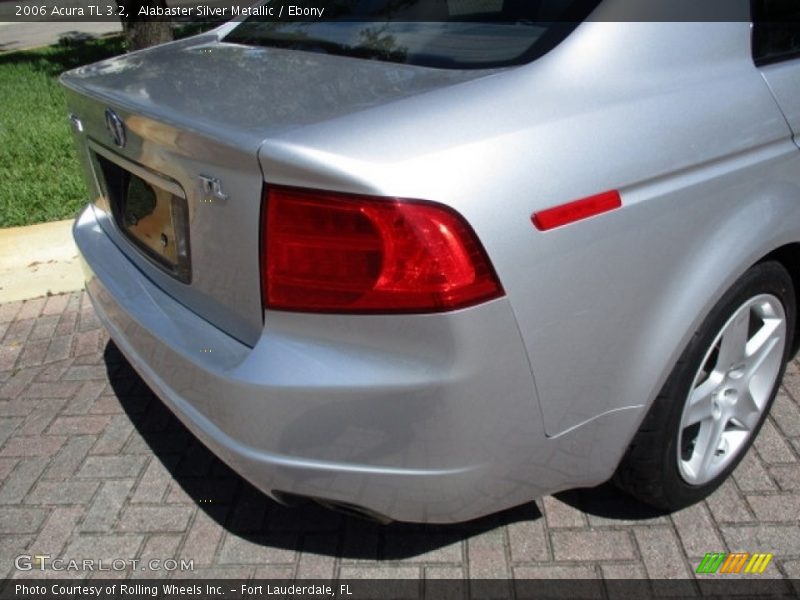 Alabaster Silver Metallic / Ebony 2006 Acura TL 3.2