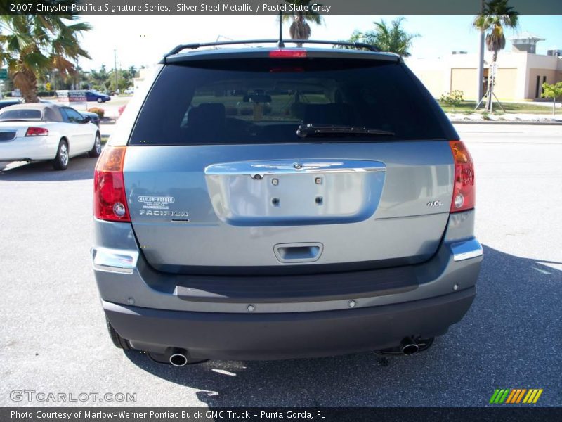 Silver Steel Metallic / Pastel Slate Gray 2007 Chrysler Pacifica Signature Series