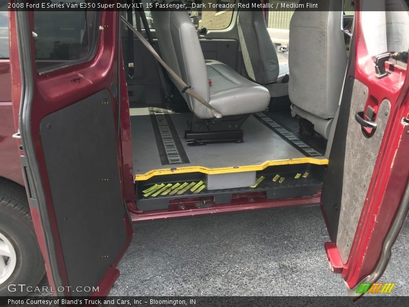 Dark Toreador Red Metallic / Medium Flint 2008 Ford E Series Van E350 Super Duty XLT 15 Passenger