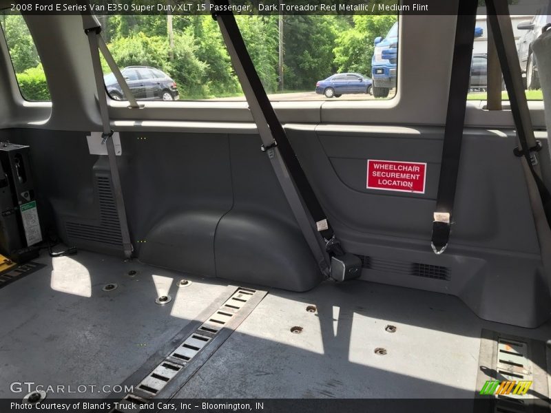 Dark Toreador Red Metallic / Medium Flint 2008 Ford E Series Van E350 Super Duty XLT 15 Passenger