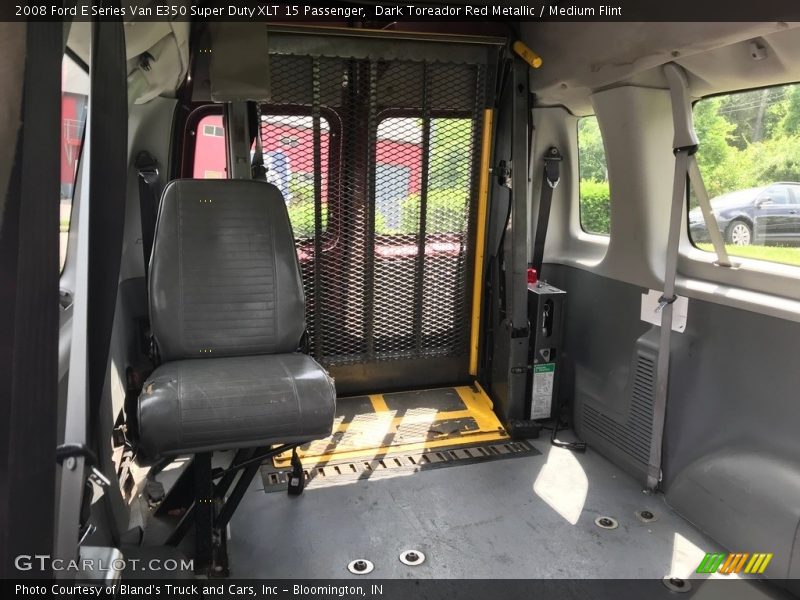 Dark Toreador Red Metallic / Medium Flint 2008 Ford E Series Van E350 Super Duty XLT 15 Passenger