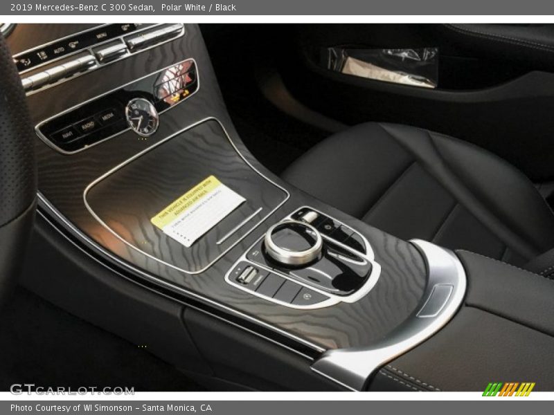 Polar White / Black 2019 Mercedes-Benz C 300 Sedan