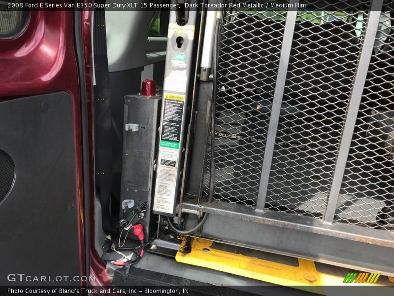 Dark Toreador Red Metallic / Medium Flint 2008 Ford E Series Van E350 Super Duty XLT 15 Passenger