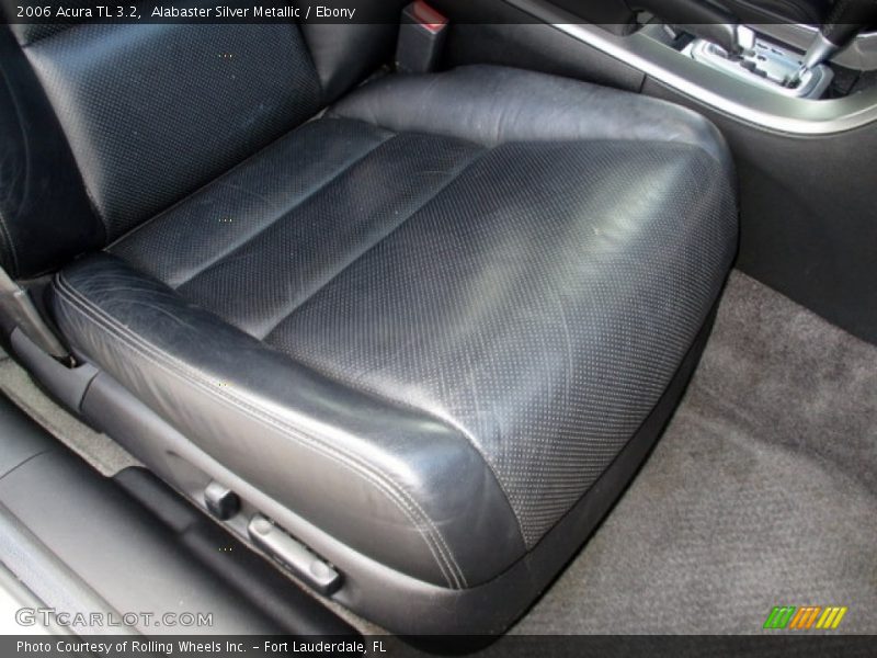Alabaster Silver Metallic / Ebony 2006 Acura TL 3.2