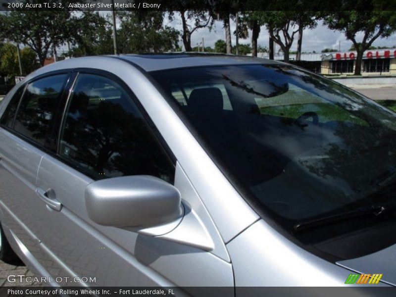 Alabaster Silver Metallic / Ebony 2006 Acura TL 3.2