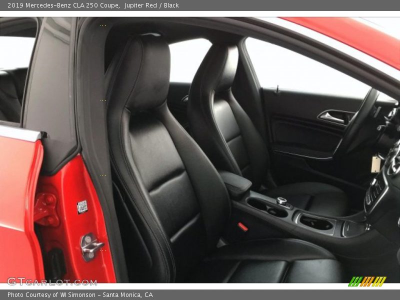 Jupiter Red / Black 2019 Mercedes-Benz CLA 250 Coupe