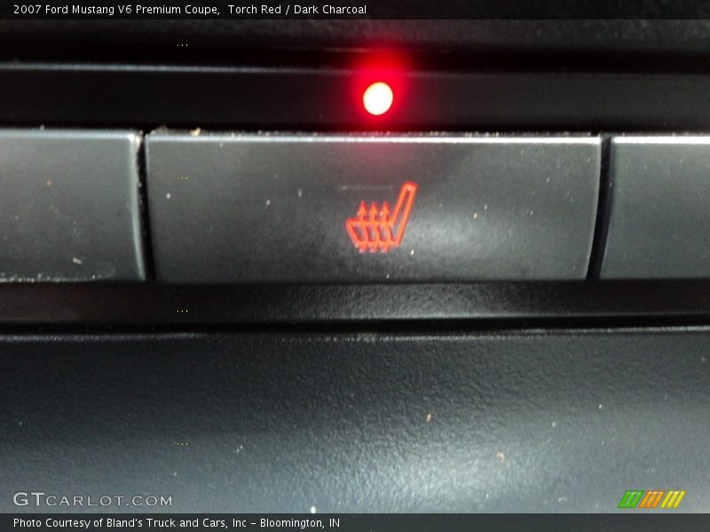 Torch Red / Dark Charcoal 2007 Ford Mustang V6 Premium Coupe