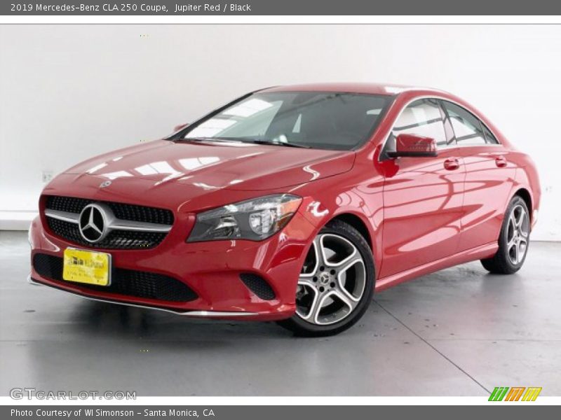 Jupiter Red / Black 2019 Mercedes-Benz CLA 250 Coupe