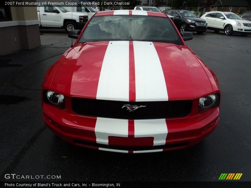 Torch Red / Dark Charcoal 2007 Ford Mustang V6 Premium Coupe