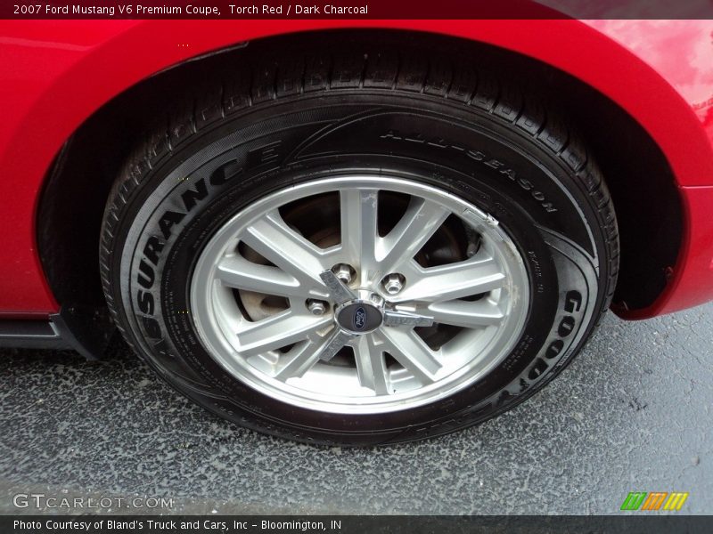 Torch Red / Dark Charcoal 2007 Ford Mustang V6 Premium Coupe