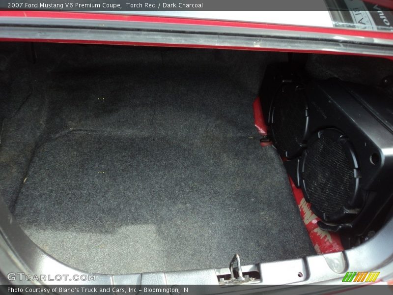 Torch Red / Dark Charcoal 2007 Ford Mustang V6 Premium Coupe