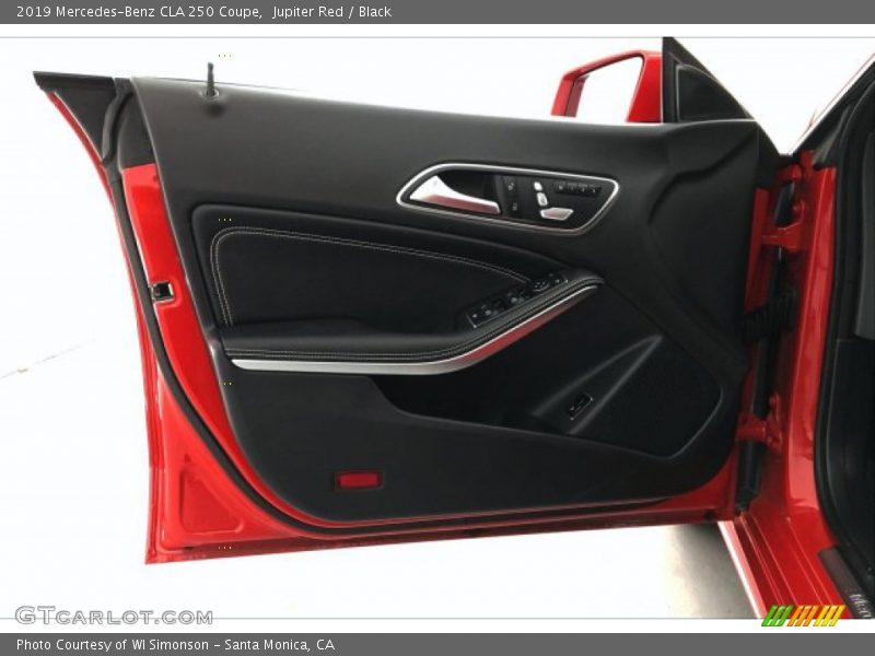 Jupiter Red / Black 2019 Mercedes-Benz CLA 250 Coupe