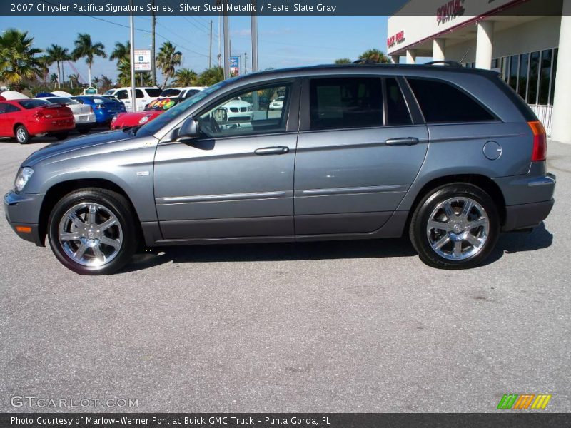 Silver Steel Metallic / Pastel Slate Gray 2007 Chrysler Pacifica Signature Series