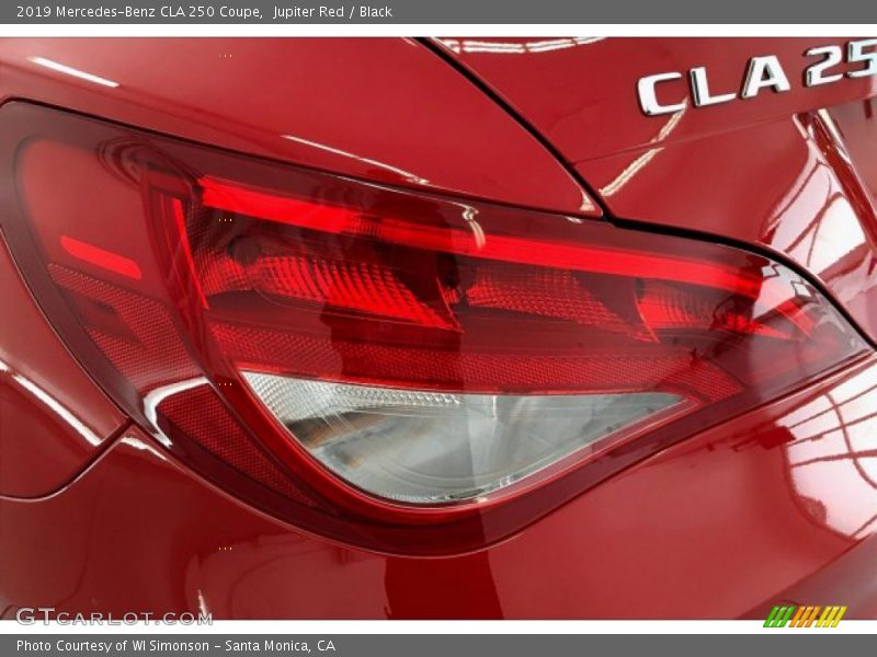 Jupiter Red / Black 2019 Mercedes-Benz CLA 250 Coupe