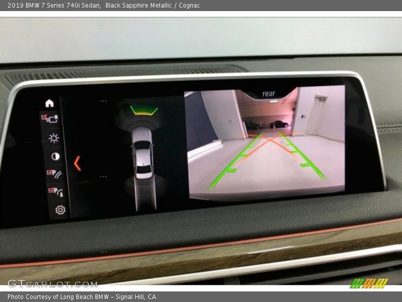 Black Sapphire Metallic / Cognac 2019 BMW 7 Series 740i Sedan