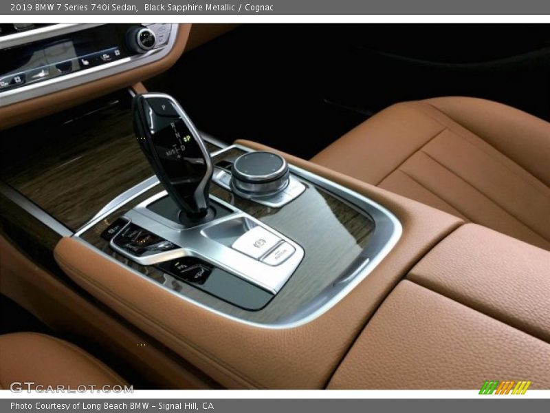 Black Sapphire Metallic / Cognac 2019 BMW 7 Series 740i Sedan