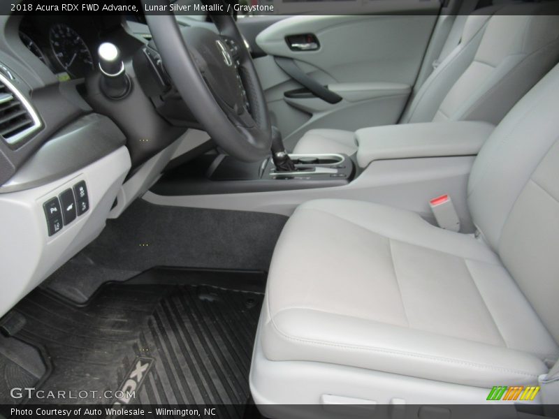 Lunar Silver Metallic / Graystone 2018 Acura RDX FWD Advance
