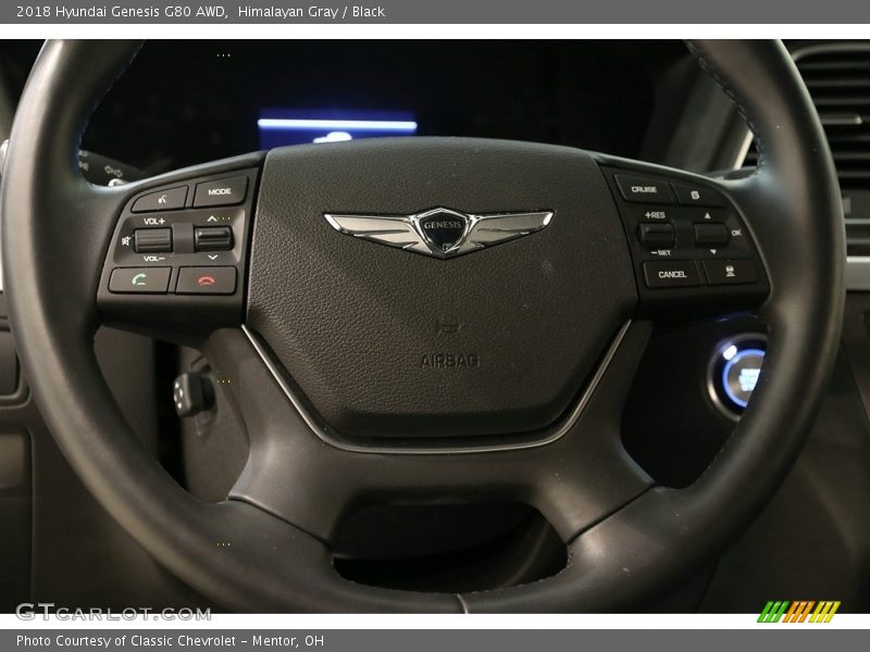  2018 Genesis G80 AWD Steering Wheel