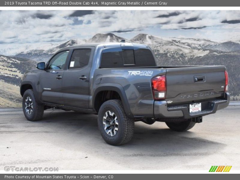 Magnetic Gray Metallic / Cement Gray 2019 Toyota Tacoma TRD Off-Road Double Cab 4x4