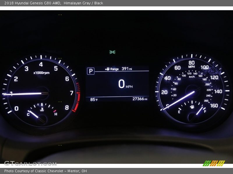  2018 Genesis G80 AWD G80 AWD Gauges