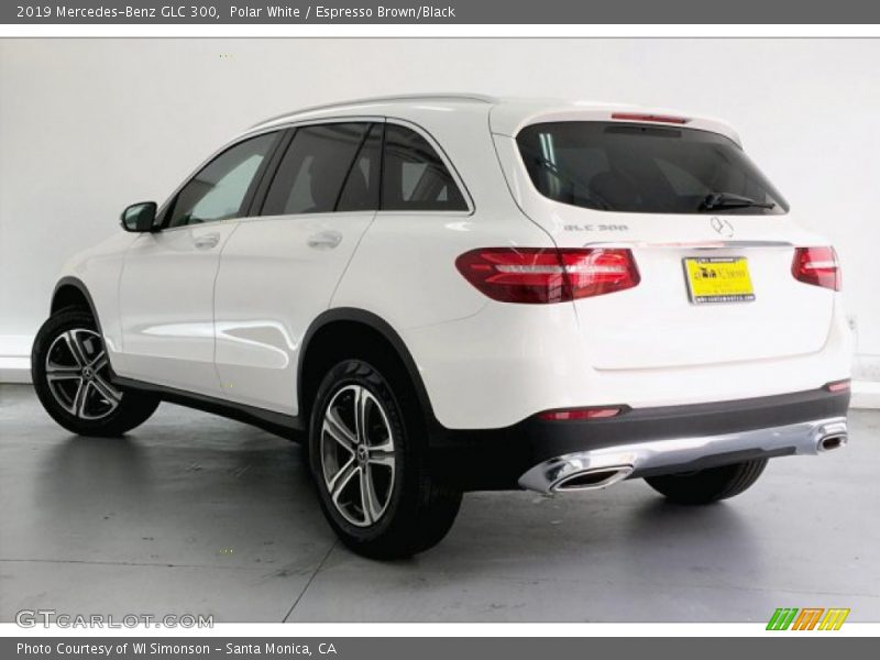 Polar White / Espresso Brown/Black 2019 Mercedes-Benz GLC 300